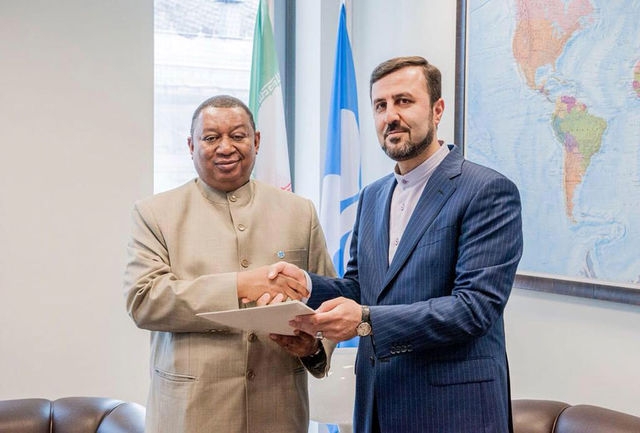 دیدار غریب آبادی با دبیر کل اوپک 