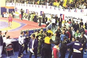 درگیری خونین کشتی در قزوین!