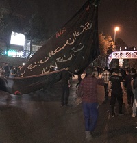 عکس/مسلیمه شب دوم علامت کشی 
