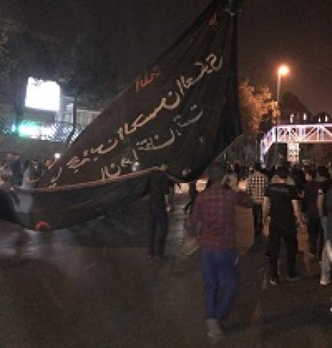 عکس/مسلیمه شب دوم علامت کشی 
