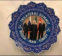 عکس/ هدیه روحانی به پوتین و اردوغان
