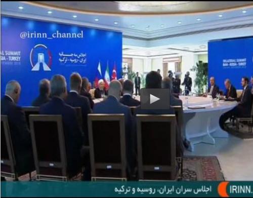 فیلم/ چالش دقایق پایانی پوتین و اردوغان!