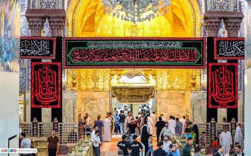 کربلا سیاه پوش عزای حسینی شد/ گزارش تصویری 
