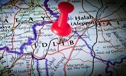 اجرای نمایش حمله شیمیایی تروریست ها در ادلب 