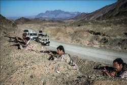  تسلیحات به جای مانده از تروریست‌ها کشف شد 