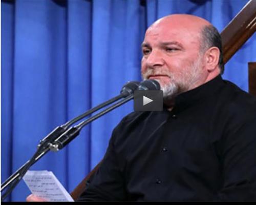 فیلم/ مداحی حاج حسین سازور در محضر رهبرانقلاب