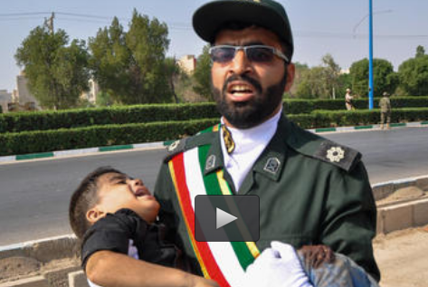 رَجزخوانی یکی از مجروحین ارتش برای تروریست‌ها