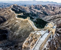  تصویر هوایی از دیوار چین