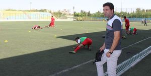  سرخ‌پوشان بدون دروازه‌بان تمرین کردند