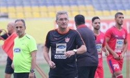  چهره درهم برانکو در تمرین سرخپوشان