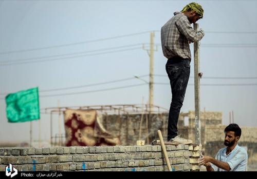آماده سازی مواکب حسینی در مرز چذابه/تصاویر