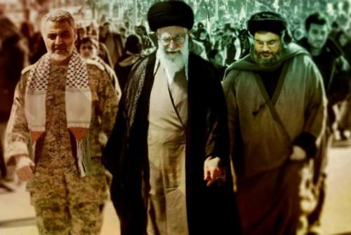 تصاویر رهبر انقلاب و سردار سلیمانی در کربلا 