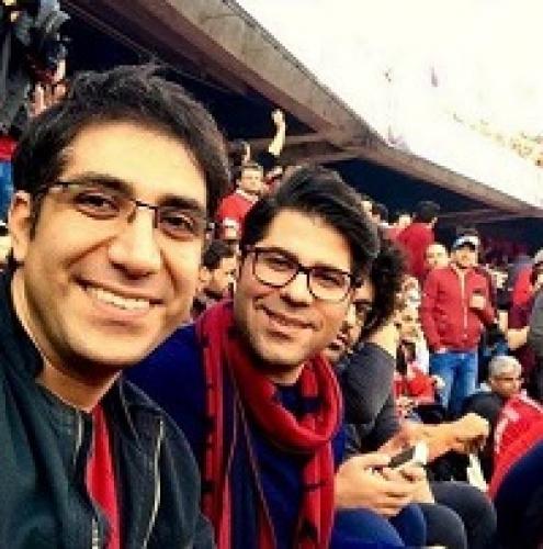  عکس/ حامد همایون در استادیوم آزادی