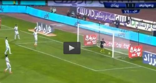  فیلم/ گل دوم پرسپولیس به پیکان توسط علیپور
