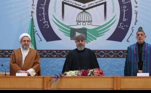  فیلم/کنایه روحانی به رفتار ترامپ باسعودی ها