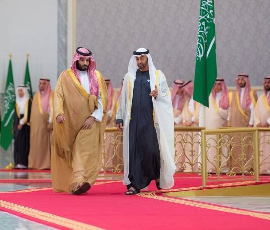  عکس/ دیدار بن سلمان با ولیعهد ابوظبی