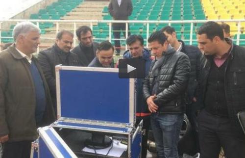  فیلم/ تست VAR در ایران با حضور فغانی