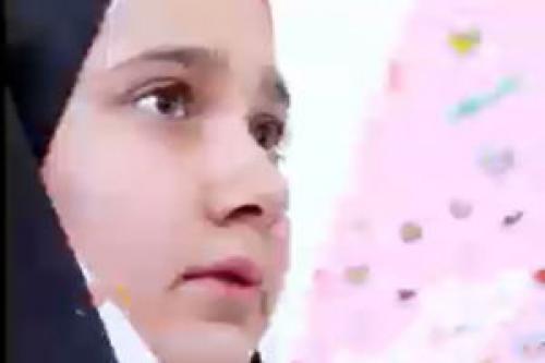 لحظه اعلام خبر شهادت پدر به دختر شهید بابایی 