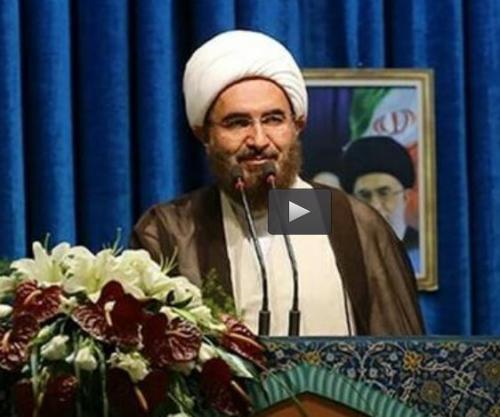 فیلم/ توضیحات خطیب نمازجمعه حذف نرده‌ها