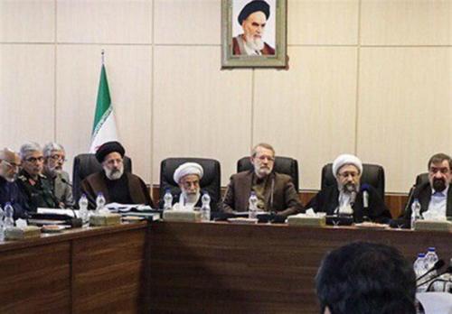 حضور رئیسی در جایگاه سران قوا در جلسه امروز مجمع تشخیص + عکس 