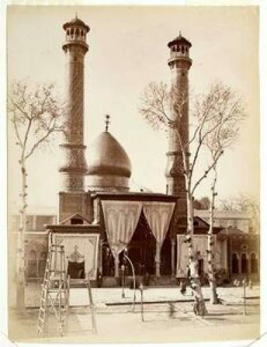 قدیمی‌ترین عکس از حرم حضرت عبدالعظیم 
