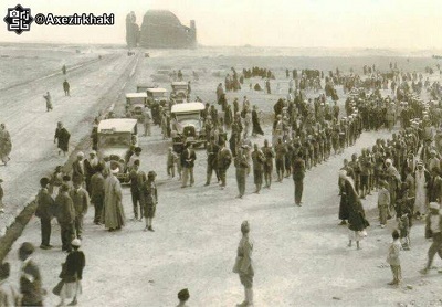 تشییع دو پیکر سالم پس از ۱۳ قرن! +عکس