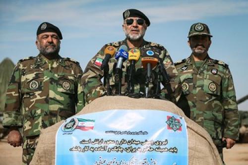 عکس/نشست خبری رزمایش بزرگ اقتدار ۹۷ نیروی زمینی ارتش