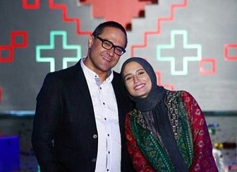 عکس دیده نشده رامبد و «نگار جواهریان» 