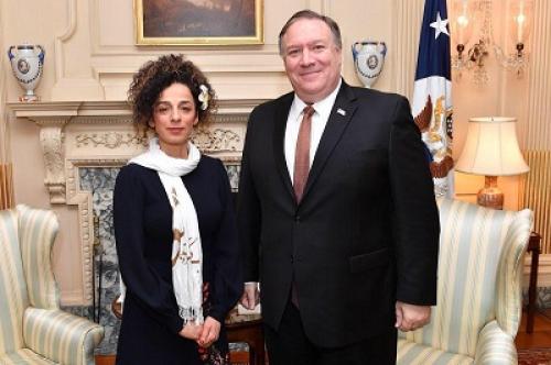 ناشی‌گری "خبرنگار لندن نشین" کار دستش داد/ علی‌نژاد پس از پمپئو از آغوش رجوی سر در می آورد؟