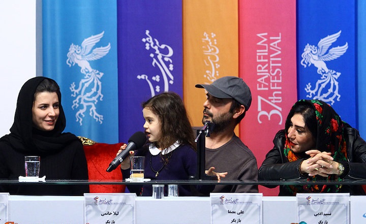 عکس/نشست خبری فیلم سینمایی «مردی بدون سایه»