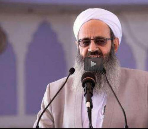 فیلم/ واکنش مولوی عبدالحمید به حادثه تروریستی زاهدان