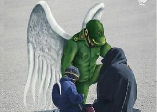 عکس معروف خانواده شهدای زاهدان در اینستاگرام رهبرانقلاب