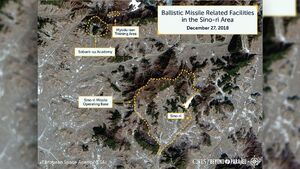  کشف یک پایگاه موشکی جدید در کره شمالی