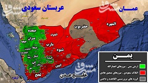آخرین تحولات میدانی استان الجوف/ نقره داغ شدن مزدوران سعودی در بخش‌های «المصلوب، الخب و الشعف و المتون» + نقشه میدانی
