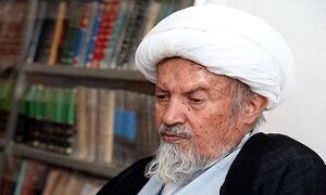 فیلم/ تشییع پیکر آیت الله مومن در قم