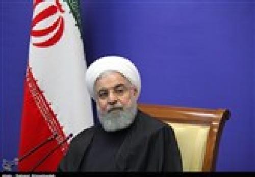 روحانی:از ظریف، زنگنه و همتی تشکر می‌کنم که در خط حمله و زیر فشار ایستاده‌اند