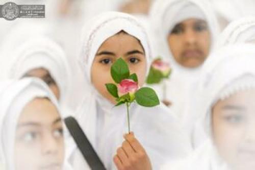 جشن تکلیف صدها دختر در خیمه گاه حسینی