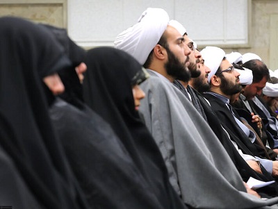 عکس/دیدار اعضای موسسه عالی فقه بارهبرانقلاب
