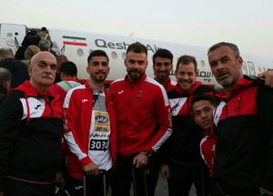 کاروان ۴۲ نفره پرسپولیس به دوحه رسید