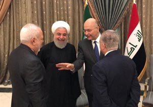 چرا روحانی به عراق سفر کرد؟ 