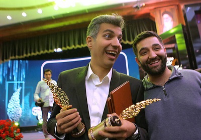 عکس/ چهره فردوسی‌پور پس از کسب دو جایزه