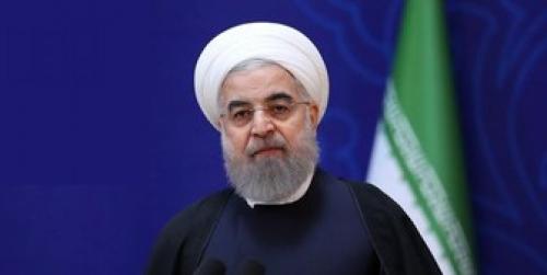 لحظه خروج روحانی از بیت آیت‌الله سیستانی/ عکس 