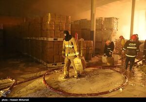 فیلم/ آتش‌سوزی یک سینما در زاهدان