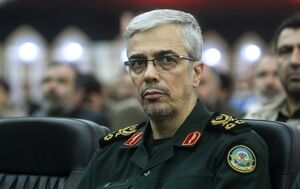 فیلم/صحبت‌های سرلشکرباقری پس ازورودبه سوریه