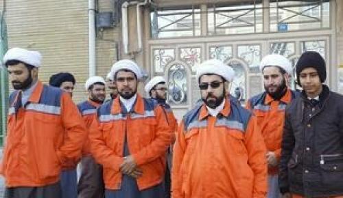 طلبه‌ها پاکبان می‌شوند! +عکس