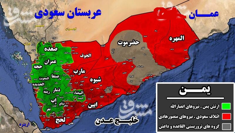 آخرین تحولات میدانی استان الجوف/ شکست‌های سنگین مزدوران سعودی در بخش‌های «المتون و خب و الشعف» + نقشه میدانی و عکس