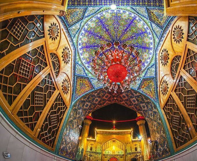 عکس/ نمایی دیدنی از حرم امیرالمومنین (ع)