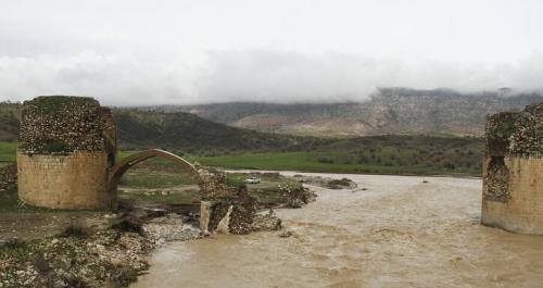  عکس/ طغیان کشکان رود استان لرستان