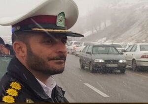  محور هراز بسته شد