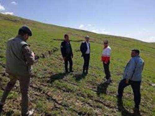 وقوع زمین لغزش دربرخی ازمناطق شهرستان بجنورد 